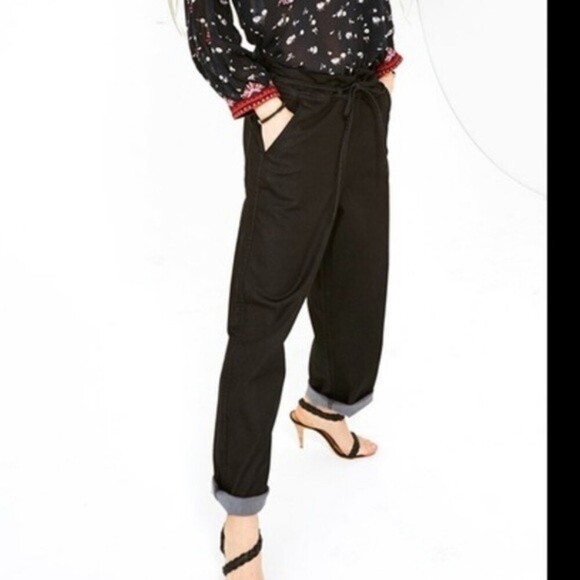 Ulla Johnson Sabi Pant in jet black